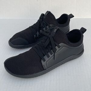 Vivobarefoot Womens Kasana Knit & Leather Black Minimalist Barefoot Shoes 8 EU39
